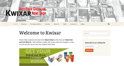 Desktop Screenshot of kwixar.com